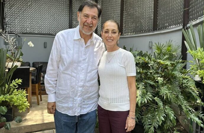 Claudia Sheinbaum designa a Noroña como coordinador de vocerías rumbo a 2024