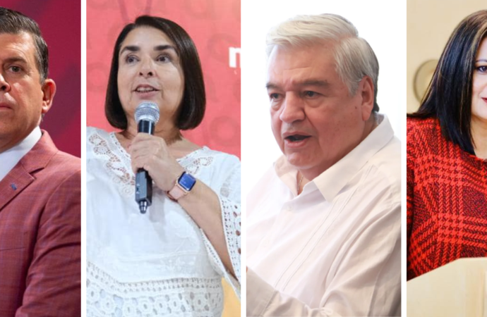 Morena presenta a sus precandidatos de Guanajuato