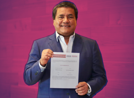 Julio Huerta ‘madrugó’ para ser el primer registro de Morena en Puebla