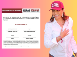 Registra Olivia Salomón su aspiración a la coordinación de la 4T en Puebla