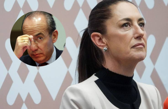 Claudia Sheinbaum recrimina a Felipe Calderón por solicitar que EE.UU. intervenga en las elecciones de México