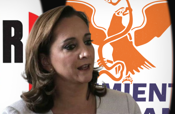 Claudia Ruiz Massieu se acerca a Movimiento Ciudadano tras su ‘expulsión’ del PRI