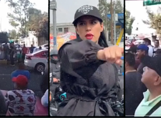 Tampoco es bien recibida Sandra Cuevas en Cuautepec; le gritan ¡Fuera!