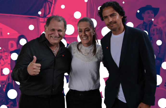 Los exfutbolistas ‘Abuelo’ Cruz y Braulio Luna se suman a Claudia Sheinbaum rumbo a 2024