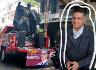 Seguidores de Omar García Harfuch promocionan y asocian su imagen con la de Batman