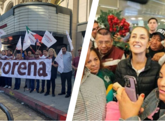 Llega con su gira Claudia Sheinbaum a Estados Unidos