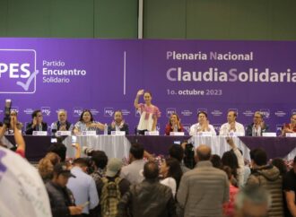 PES acobija a Claudia Sheinbaum en su Plenaria Nacional