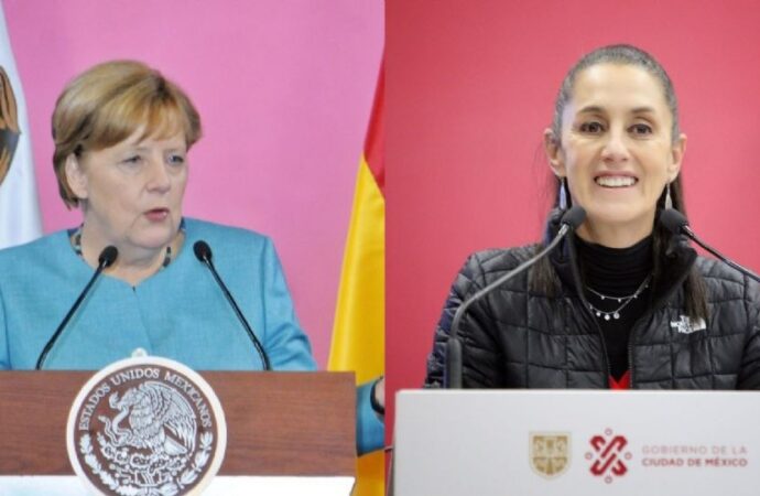 Compara Bloomberg a Claudia Sheinbaum con Angela Merkel, ‘una política con la mente rigurosa de una científica