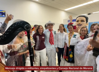 Sheinbaum llega a Veracruz para iniciar precampaña