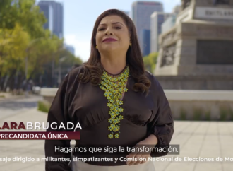 Clara Brugada estrena spot de precampaña