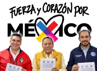 Registra oposición ante INE coalición Fuerza y Corazón por México