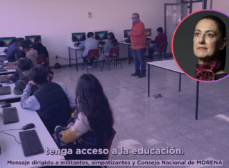 Destaca Sheinbaum programa educativo que creó en su gobierno