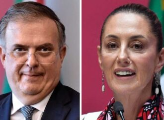 Sheinbaum reconoce a Ebrard por quedarse en Morena