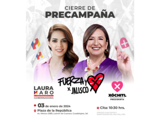 Xóchitl Gálvez acompañará a Laura Haro en el cierre de su precampaña