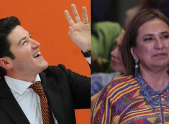 Samuel presume encuestas que lo colocan arriba de Xóchitl