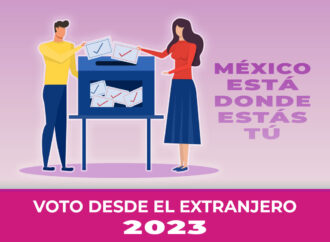INE y SRE formalizan el voto presencial de mexicanos en el extranjero