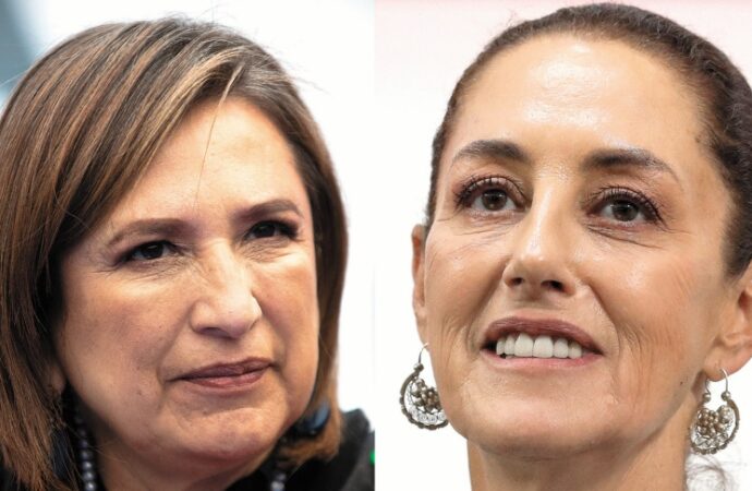 Reforma: Claudia Sheinbaum aventaja por 24 puntos a Xóchitl Gálvez