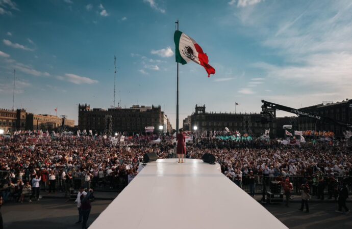 Claudia Sheinbaum reúne millón y medio de personas durante campaña