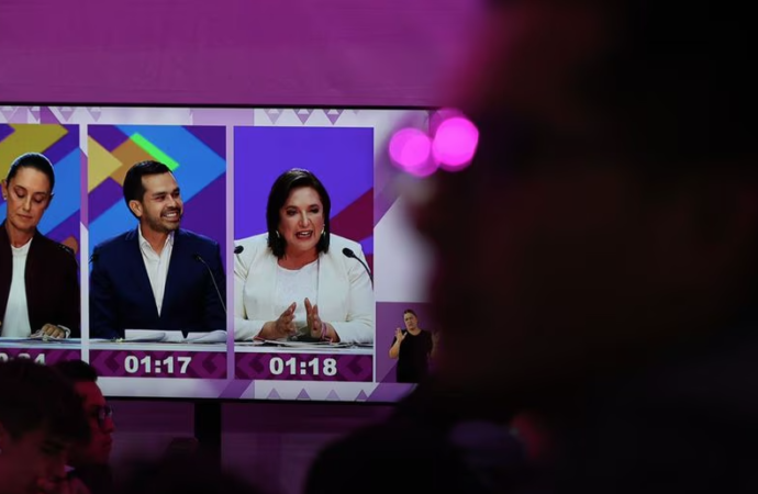 Revela INE raiting del primer debate presidencial