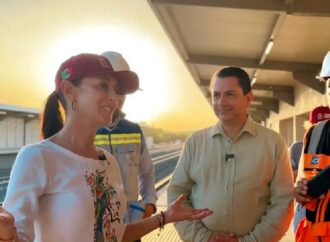 Promete Claudia Sheinbaum ampliar el Tren Maya hasta Puerto Progreso