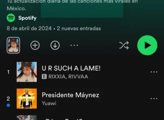 Canción ‘Presidente Máynez’ se hace viral y llega al top 2 de Spotify