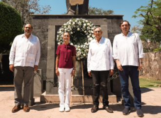 Claudia Sheinbaum se reúne con Cuauhtémoc Cárdenas y lo reconoce públicamente