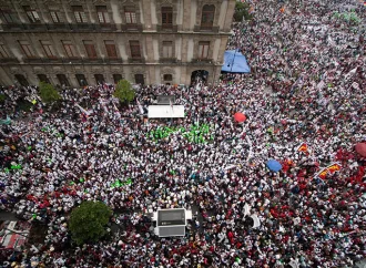 Asisten 550 mil personas a mitin de Claudia Sheinbaum, reporta Gobierno de la CDMX