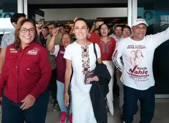 Sheinbaum visita Veracruz en su último fin de semana de campaña