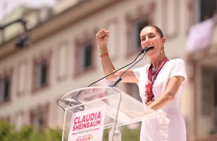 En Veracruz, Claudia Sheinbaum llama al voto masivo por el ‘humanismo de la 4T’