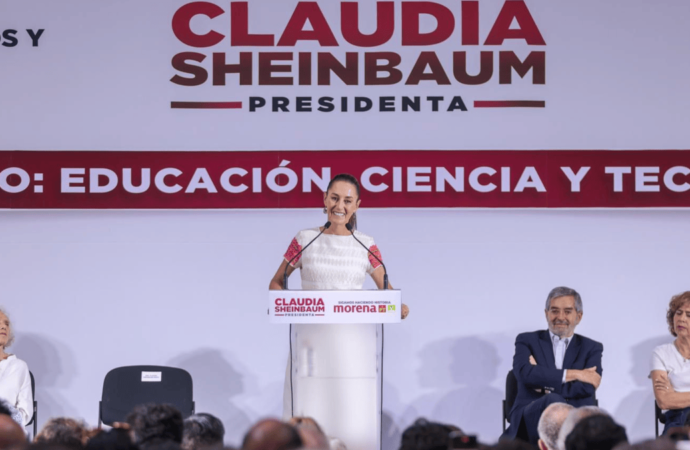 Claudia Sheinbaum pide a científicos involucrarse en su proyecto de nación