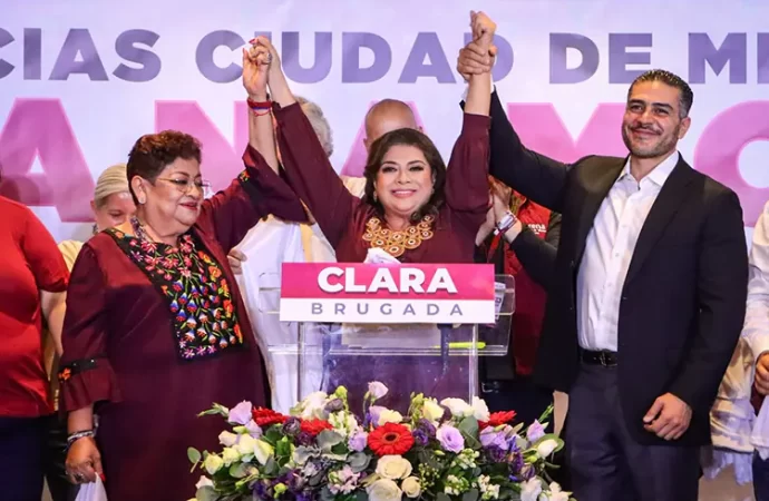 Clara Brugada gana la Jefatura de Gobierno de la CDMX