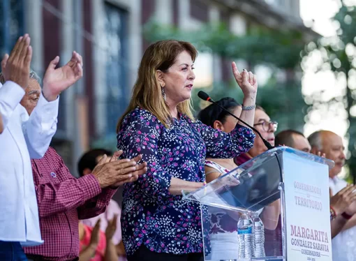 Festejó Margarita González como ‘primera Gobernadora’ de Morelos