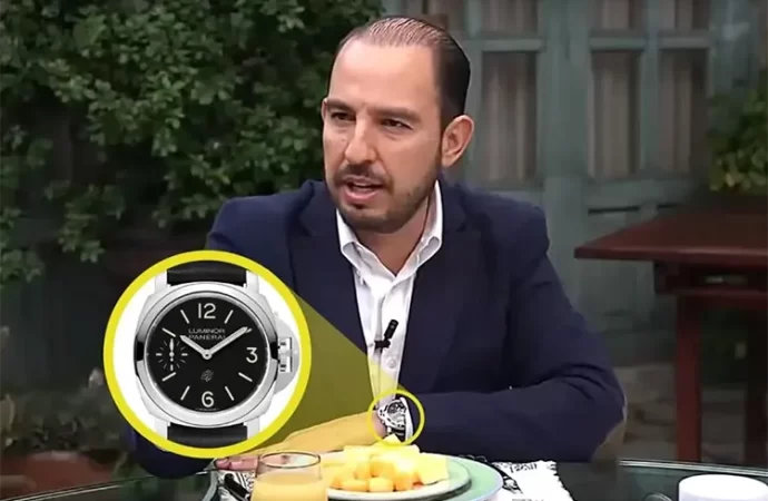 Marko Cortés, entre pleitos y un reloj de 120 mil pesos