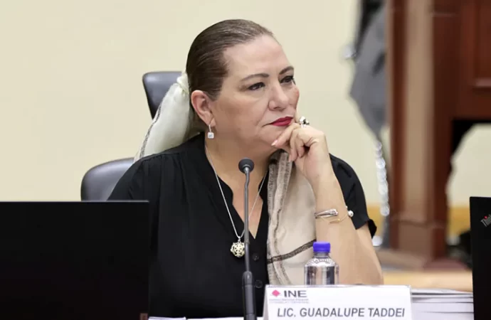 Guadalupe Taddei sobre mayoría calificada: «INE no regala diputaciones y senadurías»