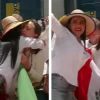 Sandra Cuevas entrega bandera mexicana a María Corina Machado, en Venezuela | Video