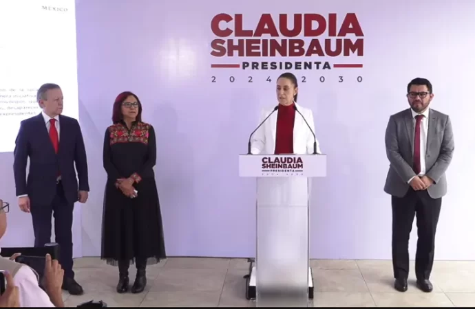 Revela Claudia Sheinbaum tres nuevos nombres de su Gabinete