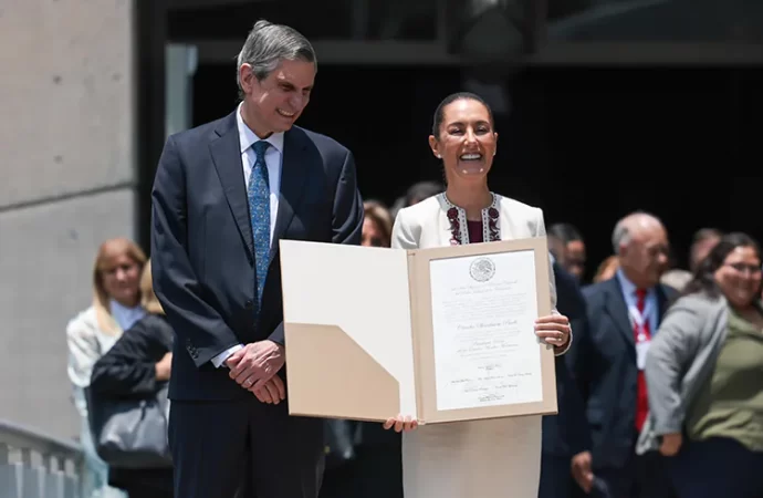 Discurso de Claudia Sheinbaum al recibir la constancia como presidente electa de México