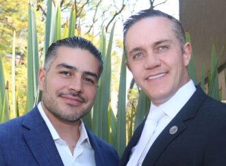 Adrián Rubalcava se reúne con Harfuch