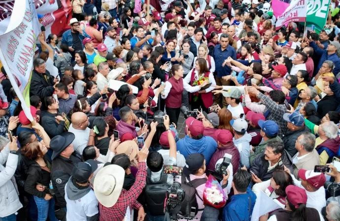 En precampaña, Sheinbaum reunió a más de 700 mil militantes y simpatizantes