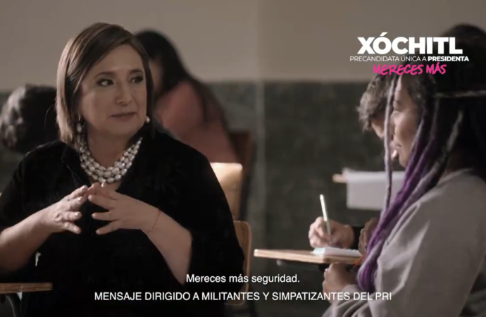 Estima Xóchitl Gálvez en spot que México merece más seguridad
