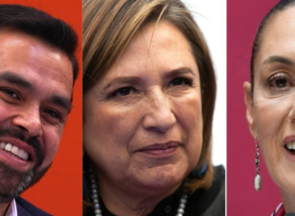 Máynez dice que su rival a vencer es Claudia y no Xóchitl