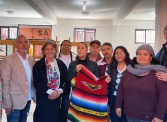 Claudia Sheinbaum visita la Escuela del Sarape en Coahuila