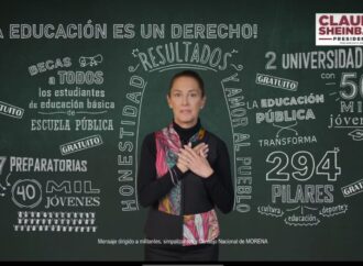 Se compromete Claudia Sheinbaum a seguir apoyando la educación pública