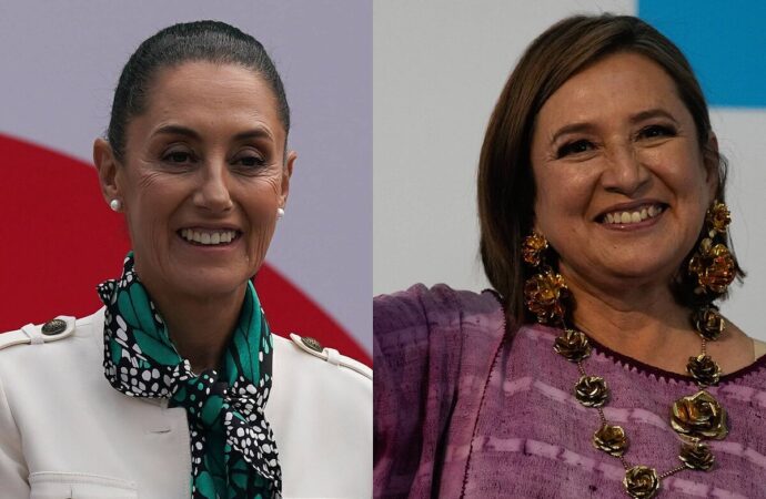 Claudia Sheinbaum y Xóchitl Gálvez cuentan con esquema de protección, confirma AMLO
