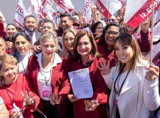 Oficialmente Alma Alcaraz es candidata a gobernadora de Guanajuato