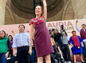 Claudia Sheinbaum llega a Zacatecas