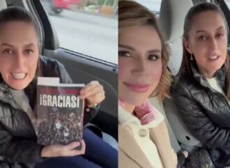 ‘Una lección política’: Claudia Sheinbaum acerca del libro de AMLO