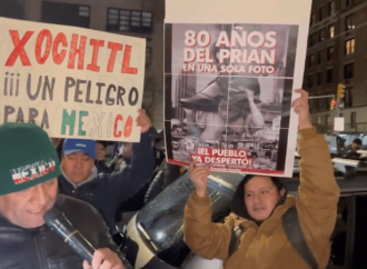 Xóchitl Gálvez reacciona a protesta en su contra: ‘¡Basta de odio!’