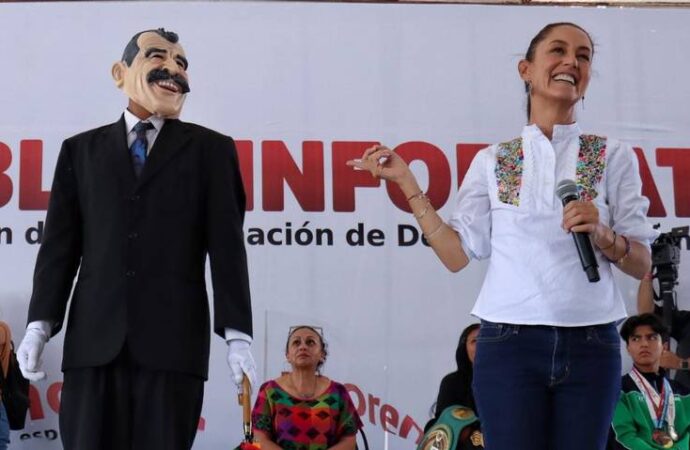 ¡Tsss! Claudia Sheinbaum ironiza sobre ‘obras’ de Fox y Calderón