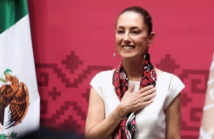 ‘A diferencia del PRI, a nosotros nos enorgullece Morena’: Sheinbaum